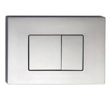 Смывная клавиша матовый хром для двойного смыва IDDIS Unifix UNI30M0I77