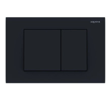 Смывная клавиша Aquatek черный матовый KDI-0000012