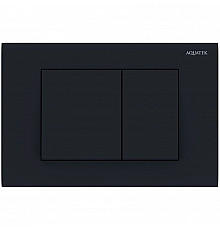 Смывная клавиша Aquatek черный матовый KDI-0000012