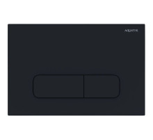 Смывная клавиша Aquatek черный матовый KDI-0000017