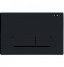 Смывная клавиша Aquatek черный матовый KDI-0000017