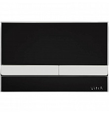 Смывная клавиша Vitra Select черный глянец/глянцевый хром 740-1101