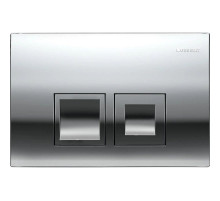 Смывная клавиша Geberit Delta50 глянцевый хром для двойного смыва 115.135.21.1