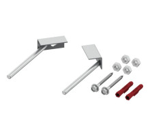 Крепление модуля на устойчивой стене в углу Tece TECEprofil 9380301