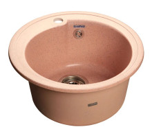 Кухонная мойка розовый GranFest Rondo GF-R450