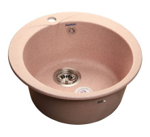 Кухонная мойка розовый GranFest Rondo GF-R480