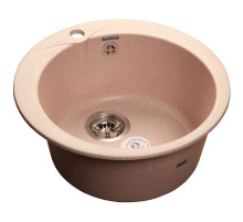 Кухонная мойка светло-розовый GranFest Rondo GF-R480