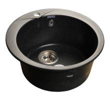 Кухонная мойка черный GranFest Rondo GF-R480