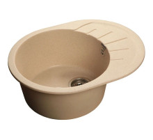 Кухонная мойка бежевый GranFest Rondo GF-R580L