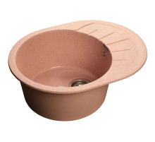 Кухонная мойка розовый GranFest Rondo GF-R580L