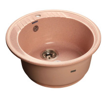 Кухонная мойка розовый GranFest Rondo GF-R520