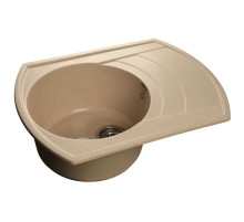 Кухонная мойка бежевый GranFest Rondo GF-R650L