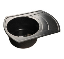 Кухонная мойка черный GranFest Rondo GF-R650L