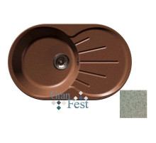 Кухонная мойка песочный GranFest Rondo GF-R750L