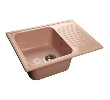 Кухонная мойка розовый GranFest Standart GF-S645L