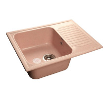 Кухонная мойка светло-розовый GranFest Standart GF-S645L