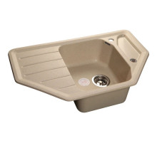 Кухонная мойка бежевый GranFest Corner GF-C800E