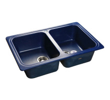 Кухонная мойка синий GranFest Standart GF-S780K