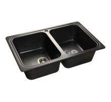 Кухонная мойка черный GranFest Standart GF-S780K