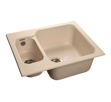 Кухонная мойка белый GranFest Standart GF-S615K