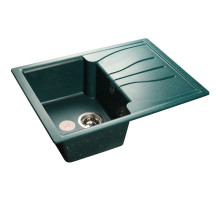 Кухонная мойка зеленый GranFest Standart GF-S680L