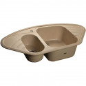 Кухонная мойка бежевый GranFest Corner GF-C960E