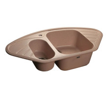 Кухонная мойка розовый GranFest Corner GF-C96