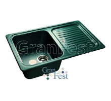 Кухонная мойка зеленый GranFest Standart GF-S780L