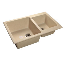 Кухонная мойка бежевый GranFest Practic GF-P780K