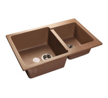 Кухонная мойка терракот GranFest Practic GF-P780K