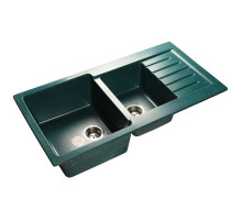Кухонная мойка зеленый GranFest Practic GF-P980KL