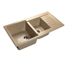 Кухонная мойка песочный GranFest Practic GF-P980KL