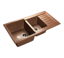 Кухонная мойка терракот GranFest Practic GF-P980KL