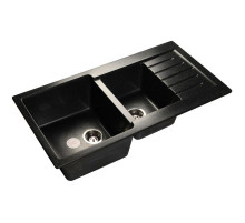 Кухонная мойка черный GranFest Practic GF-P980KL