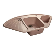 Кухонная мойка розовый GranFest Corner GF-C1040E