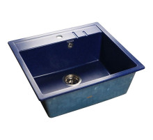 Кухонная мойка синий GranFest Quadro GF-Q560