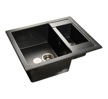 Кухонная мойка черный GranFest Quadro GF-Q610K