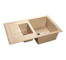 Кухонная мойка бежевый GranFest Quadro GF-Q775KL