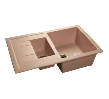 Кухонная мойка светло-розовый GranFest Quadro GF-Q775KL