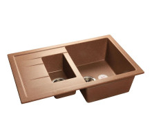 Кухонная мойка терракот GranFest Quadro GF-Q775KL