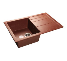 Кухонная мойка красный марс GranFest Quadro GF-Q780L