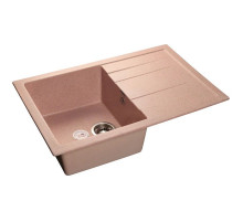 Кухонная мойка розовый GranFest Quadro GF-Q780L