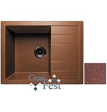 Кухонная мойка красный марс GranFest Quadro GF-Q650L