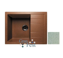 Кухонная мойка салатовый GranFest Quadro GF-Q650L