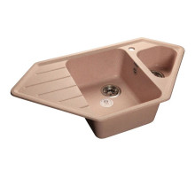 Кухонная мойка розовый GranFest Corner GF-C950E