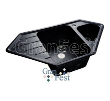 Кухонная мойка черный GranFest Corner GF-C950E