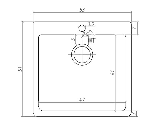 Приобрести Кухонная мойка Seaman Natural Genova SMC-5351V-Supreme.A в магазине сантехники Santeh-Crystal.ru