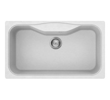 Кухонная мойка белый Tetogranit Omoikiri Maru 86-WH