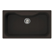 Кухонная мойка темный шоколад Tetogranit Omoikiri Maru 86-DC