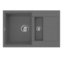 Кухонная мойка платина Tetogranit Omoikiri Sakaime 78-2-PL